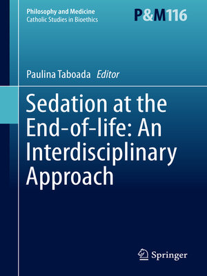 cover image of Sedation at the End-of-life